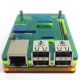 Raspberry Pi 3 Model B and Raspberry Pi 2 Model B Mutli Color Acrylic Case 