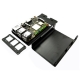 ASUS SBC Tinker board Case Aluminum With heatsinks Black 